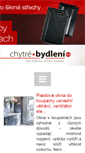 Mobile Screenshot of chytre-bydleni.cz